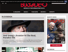 Tablet Screenshot of buscadero.com